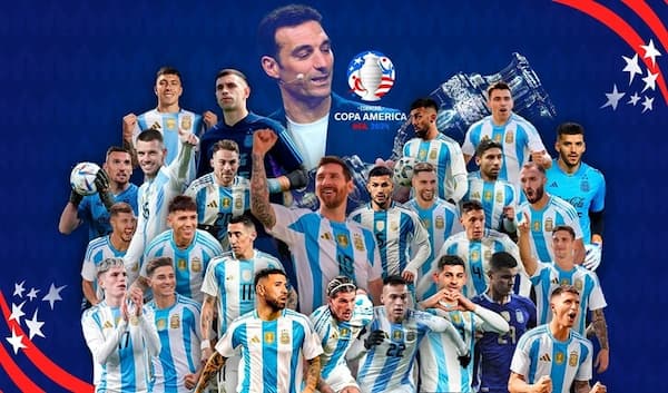 Đội tuyển Argentina hướng tới thành tích khủng tại Copa America