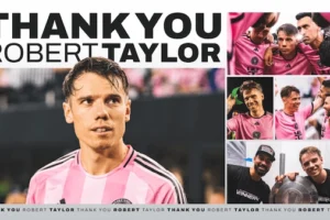 Lionel Messi chia tay đồng đội ăn ý Robert Taylor tại Inter Miami