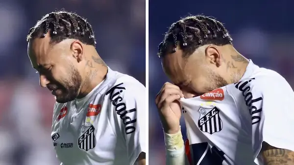Vì sao Neymar bật khóc sau thất bại 0-6 của Santos?