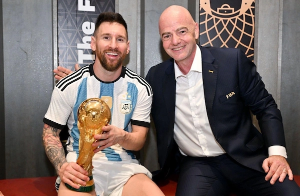 Chủ tịch FIFA hi vọng Lionel Messi dự World Cup 2026