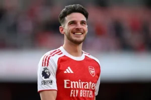 Declan Rice liệu có giúp Arsenal vượt khó trong ngày lập kỷ lục?